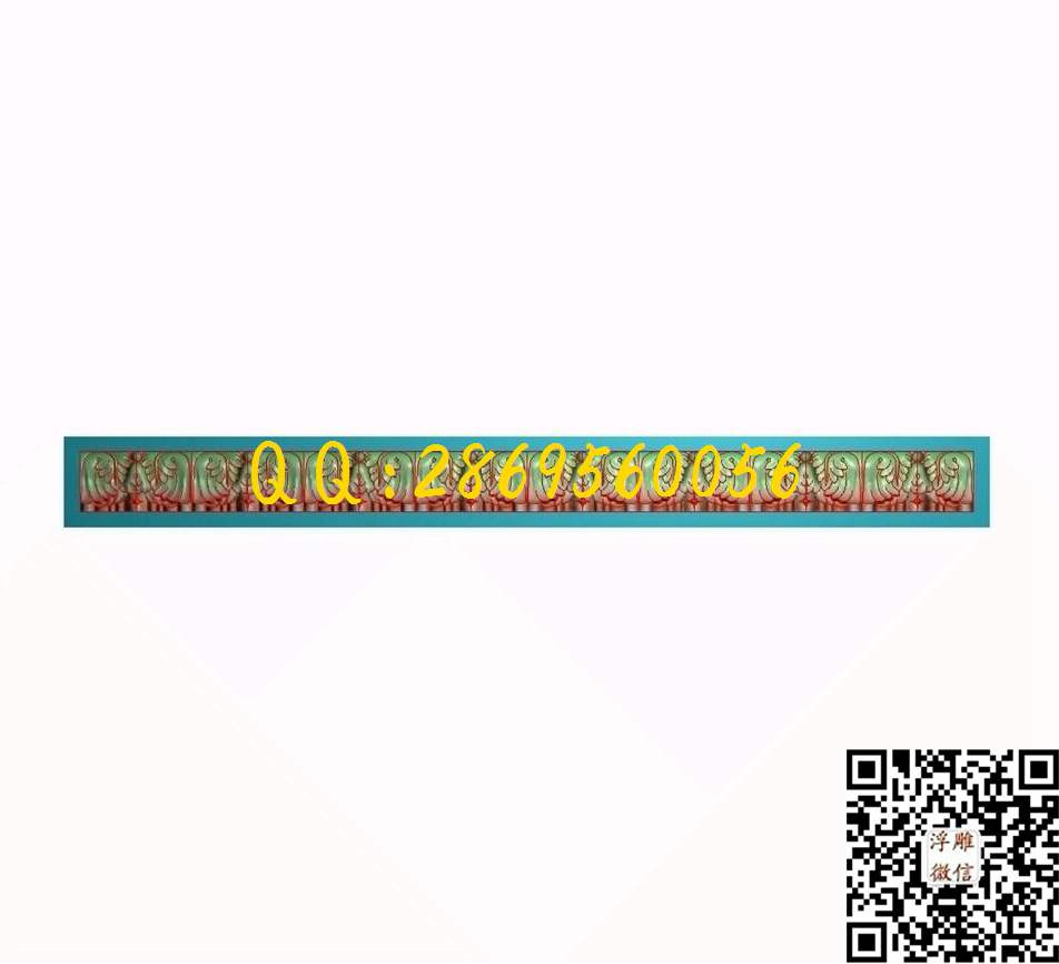 门花663-65_欧式长条洋花横洋花门楣门头花门花洋贴花门上花镂空洋花精雕图浮雕图